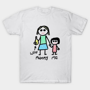 Mummy And Me Womens Sweatshirt White Daughter T Shirts T-Shirt